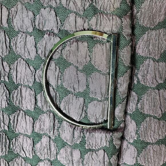 IC By Connie K Womens Purple Trumpet Sleeve Two Toned Jacket Size Medium 2044J - Picture 5 of 8